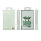 Basic Tech TWS True Wireless In Ear Buds W/Touch Function - Sage-Comfortable