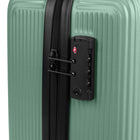Bugatti Alexandria Collection 30.25" Hardside Spinner Luggage – Iceberg Green-Reinforced top carrying handle