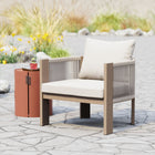 Zuo Rebel Accent Chair - Beige-Chair Weight Capacity: Supports up to 660 lb