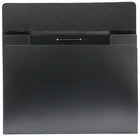 JAM Paper Plastic Portfolio with Elastic Closure Large - 11 x 15 x 1/2 - Black-Fashioned from high quality durable plastic and features an elastic closure