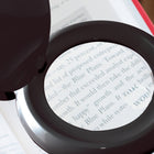 OttLite Space-Saving LED Magnifier Desk Lamp - Clearsun - Black-4 points of adjustment for precise positioning