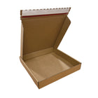 Reliabag Self Seal Corrugated Literature Mailer Boxes - 12" L x 12" W x 2" H - Kraft - 40 Pack-Lightweight, Eco-friendly, Sustainable and Sturdy