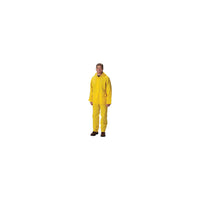 Wayne Safety 3 Piece Rain Suit (Jacket/Pant/Hood) - Extra Large - Yellow-Yellow