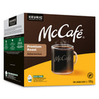 Keurig McCafé Premium K-Cup Pods - Medium Dark Roast - 48 Count-Taste: Enjoy the taste of McCafé in the comfort of your own home. McCafé Premium Roast coffee has a rich aroma, smooth body and clean finish