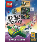 Sourcebooks LEGO Books - Build Your Own Story! Space Rescue-Exclusive LEGO models: Includes over 100 brick elements to build Diod-E, Aster the Sprout, the angry asteroid, a rocket, and an exclusive 4-in-1 LEGO model.