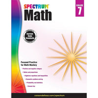 eBook: Spectrum 704567-EB Spectrum Math - Grade 7-You will receive two emails: one confirming your entire order, and one with a "Download Software" buttonYou can download immediately or return to your email to download later