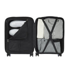 Bugatti Lisbon Carry-on Hardside Luggage - Lilac-Both the top and side handles are reinforced for added durability