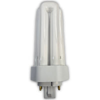 Northern Stars Fluorescent Plug In Light Bulb - CFL-PLT26/35/4P 3500K 26W GX24q-3 1800LM - Frosted - 2 Pack-Fluorescent PLT Plug In With GX24q-3 Base