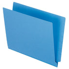 Pendaflex Reinforced Blue End-Tab File Folders - Letter Size - 100/Box-Assign separate colours to different categories within your shelf system