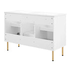 Modway Chaucer 48" Double Sink Bathroom Vanity - White-8