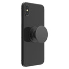 Popsockets PopGrip Knurled Texture - Black-Functions as a convenient stand so you can watch videos on the fly