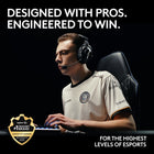 Logitech G PRO X 2 LIGHTSPEED Wireless Gaming Headset - Black-Clear Audio: 50mm Graphene drivers provide clear and immersive audio with low distortion—capturing the entire soundscape of the game with audio cues like footsteps and actions
