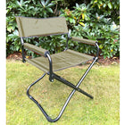 My Home My Living Outdoor Director's Chairs - Green - 2 Pack-Padded seat and back for extra comfort