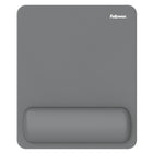 Fellowes Breyta Mousepad Wrist Rest with HEX Cushion - Grey-Patent pending HEX Cushion Technology combines uniform support with exceptional comfort while mousing