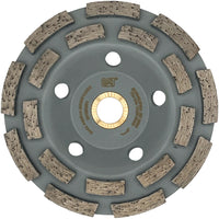 CAT Double Row Diamond Grinding Wheel-Dual-Segment Grinding Power: Double row design increases grinding speed and improves evenness across surfaces