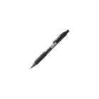 Staples Aura Gel Pens Retractable - 0.7mm - Black - 4 Pack-Acid-free ink