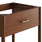 Modway Zaire 24" Bathroom Vanity Cabinet - Walnut-Assembly Required