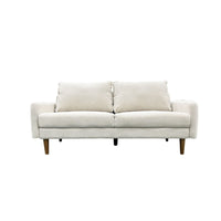 Brassex 3-Seater Jodie Sofa - Beige-Contemporary styling