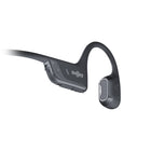 Shokz OpenRun Pro2 Mini Bone Bluetooth Headphones - Black-Crystal-Clear Calls - Strategically positioned dual wind-resistant microphones and an AI noise reduction algorithm filter out 96.5% of background noise, including wind at speeds of up to 15 miles per hour