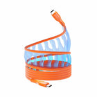 Statik MagStack Pro Charge/Sync Magnetic Cable USB-C to USB-C - 6.6 ft - Orange-Rapid Data Transfer at 480mbps: Safely move important files, videos, music, movies, podcasts, and more. Can be used to transfer from your phone to your computer, computer to hard drive, or any other combination of compatible devices