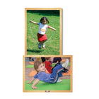 MOJO Kids in Motion Wooden 6-Puzzle Set-Helps develop motor skills, spatial imagination and visual perception