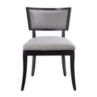 Modway Pristine Upholstered Fabric Dining Chairs - Light Grey - 2 Pack-8