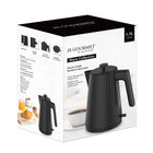 JS Gourmet Wave Collection 1.7 L Electric Kettle - Black-Rapid boil