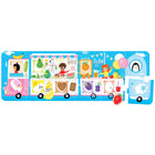Banana Panda Make-a-Match Puzzle - Food Truck-Little Kids Play and Learn with this Puzzle - putting the puzzle together trains perception, concentration and visual memory
