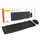 Intekview Wired Keyboard and Mouse kit - Bilingual-Complete combo: Includes a bilingual (English/French) keyboard and wired USB mouse.