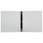 JAM Paper Plastic 1.5" 3-Ring Binder - Clear-Quantity: Sold Individually | Made to be long lasting and resist tearing or bending, easy to clean.