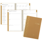 Cambridge 2026 WorkStyle Focus Weekly/Monthly Planner - 8-1/2" H x 5-1/2" W - Clay - Bilingual-Twin coil binding