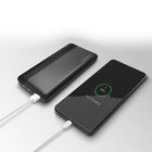 HyperGear 10000mAh USB-C and USB-A Portable Power Bank - Black-Power delivery and adaptive fast charge compatible