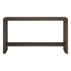 Hudson&Canal Osman 55"W Console Table - Alder Brown-Table is made of high-quality and durable MDF materials