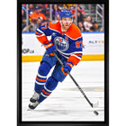 Connor Mcdavid Edmonton Oilers - Framed Canvas - 22" x 31"-Premium canvas print with gallery-wrapped edges