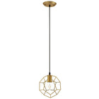Modway Pique Metal Ceiling Fixture - Gold-Contemporary Modern Design