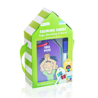 Open The Joy Calming Cards Portable Dry Erase Activities - English Version-With laminated, easy-to-handle cards and simple guided activities, this kit supports emotional regulation, stress management, and concentration