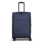 Bugatti Reborn 3-Piece Softside Luggage Set - Blue-Double 360-degree dual spinner wheels for effortless, smooth and quiet rolling (8 wheels)