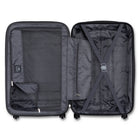 Roots Banff Medium Luggage - 24" - Merlot-Split-case design with mesh lining and interior pocket