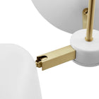 Modway Journey 3-Light 3" Arm Pendant - White-8