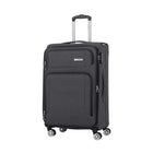 Samsonite ZoomR 360 Spinner Medium Luggage - 27.5" - Grey-Constructed of durable 100% polyester fabric