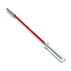 MotionGrey Olympic Barbell - Strength Training Weightlifting Bar for Squats, Deadlifts & Press - Red-Built with solid steel construction to support intense strength training, including squats, deadlifts, and presses
