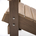 Backyard Lifestyles Adirondack Chair - Brown-Quick and Easy Assembly.