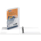 Davis Group QuickFit D-Ring View Binder - 5/8" - White-11.5"H x 10.25"W (For Letter Size)