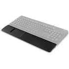 Adesso iMouse T60 Wireless Wrist Rest with Touch Pad - Ergonomic Design - Black-Intuitive navigation for extended sessions