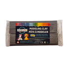 DBLG Imports Artworks Modelling Clay - 500g - Grey-Soft and pliable, will not stain hands or surfaces 