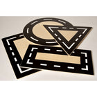 Learn Well Shape Drive Arounds-These four shapes are beautifully hand-made from wood.