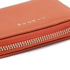 Champs Iconic Palm Wallet - Tan-11 credit card slots
