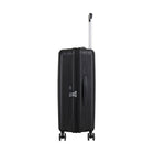 American Tourister 23" Rejoy Check-in Luggage - Medium - 360-Degree Spinner - True Black-Integrated TSA-approved lock provides added security when checking in your luggage