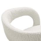 Modway Pinnacle Boucle Upholstered Dining Chair - Ivory - 2 Pack-10
