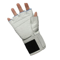 Impacto 476-10 Half Finger Impact Glove W/wrist Supportport, Medium-Anti-impact and anti-vibration glove with wrist support